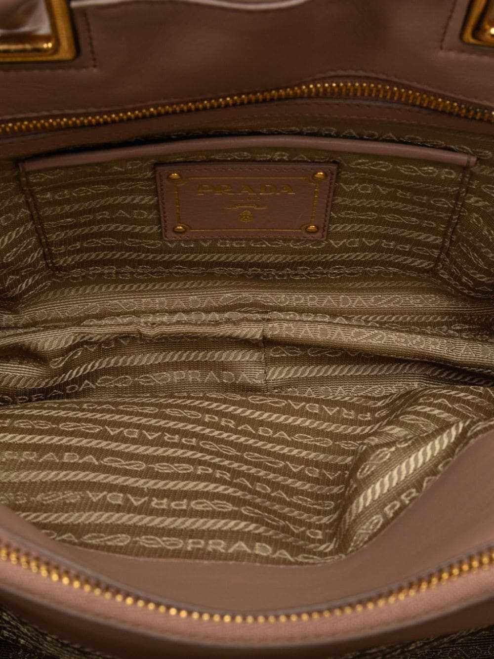 Prada Pre-Owned 2000-2013 Glace Calf satchel - Pi… - image 5