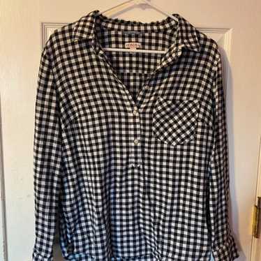 Merona checkerboard flannel