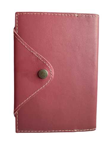 Portland Leather Guava medium snap journal