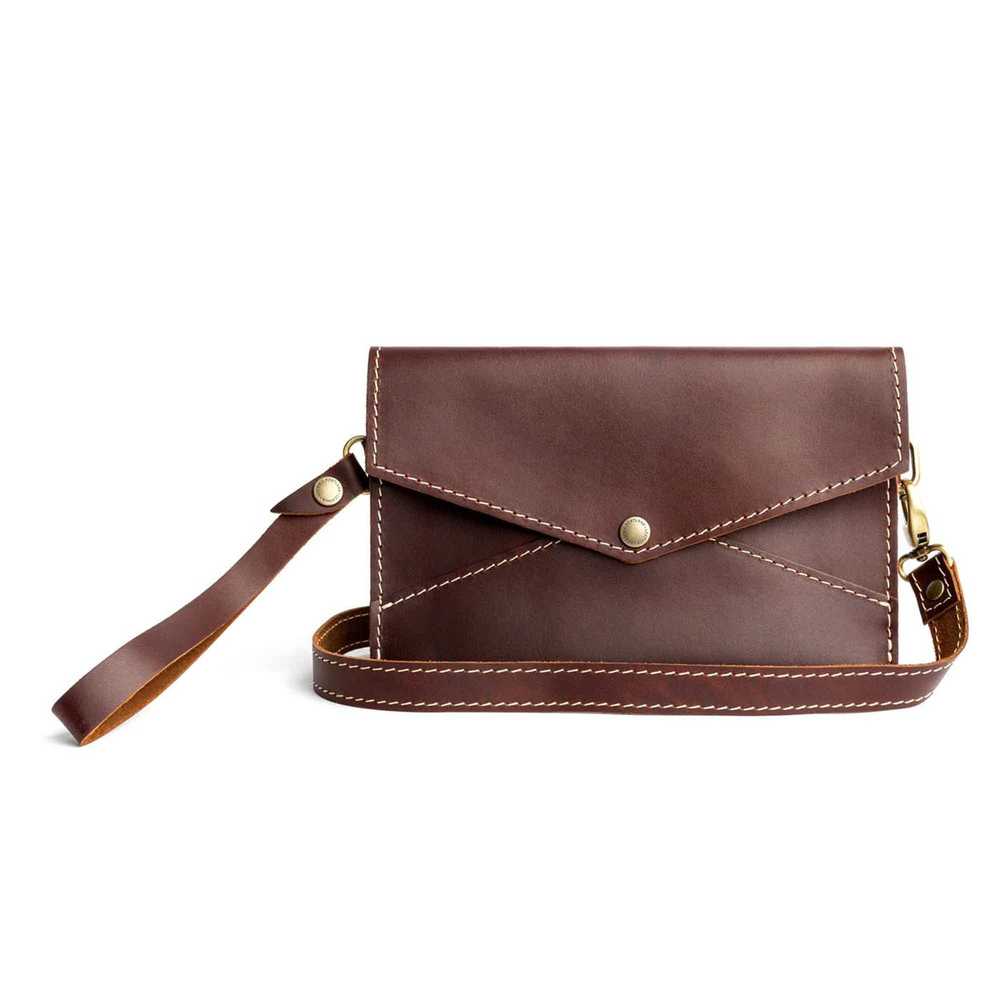 Portland Leather Envelope Convertible Crossbody - image 1