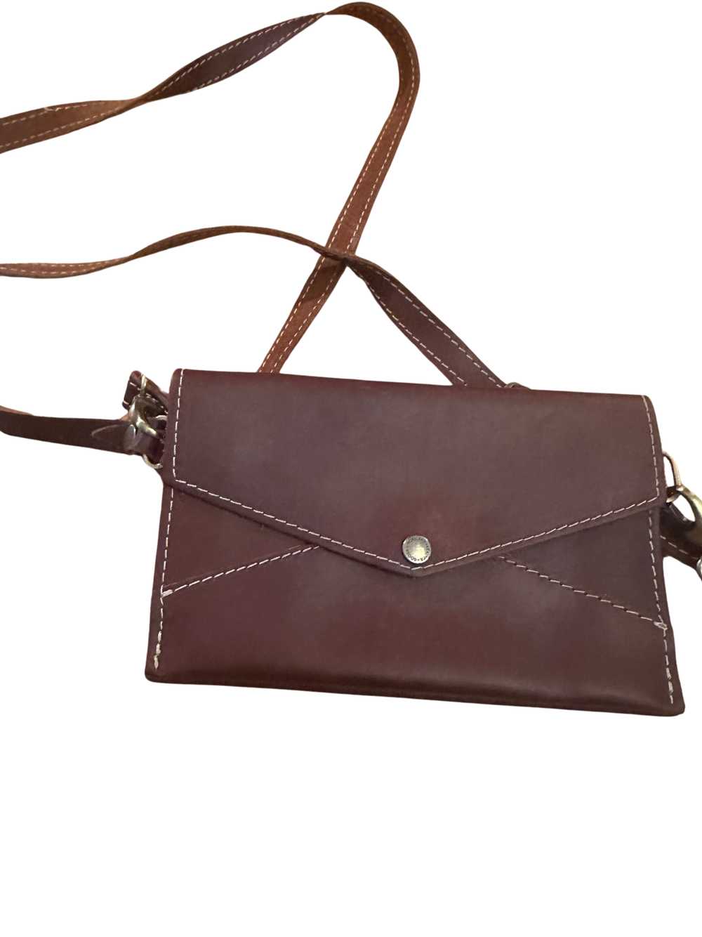 Portland Leather Envelope Convertible Crossbody - image 3