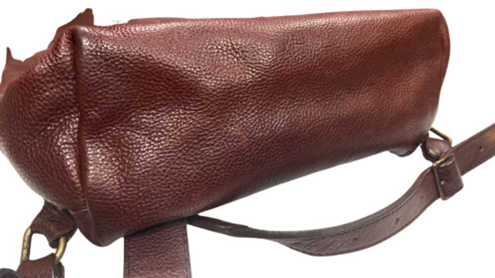 Portland Leather Rare Oxblood rolltop backpack - image 2