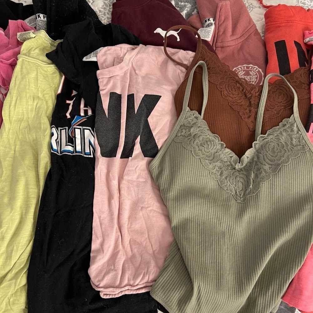 Victoria’s Secret Pink women’s HUGE bundle size X… - image 3