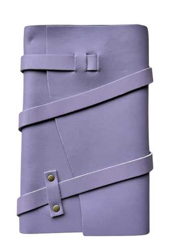 Portland Leather Medium Wrap Journal - Lavender - image 1