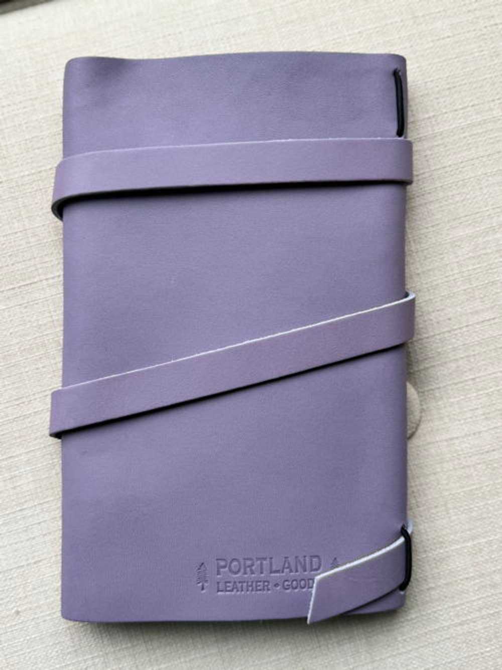 Portland Leather Medium Wrap Journal - Lavender - image 2
