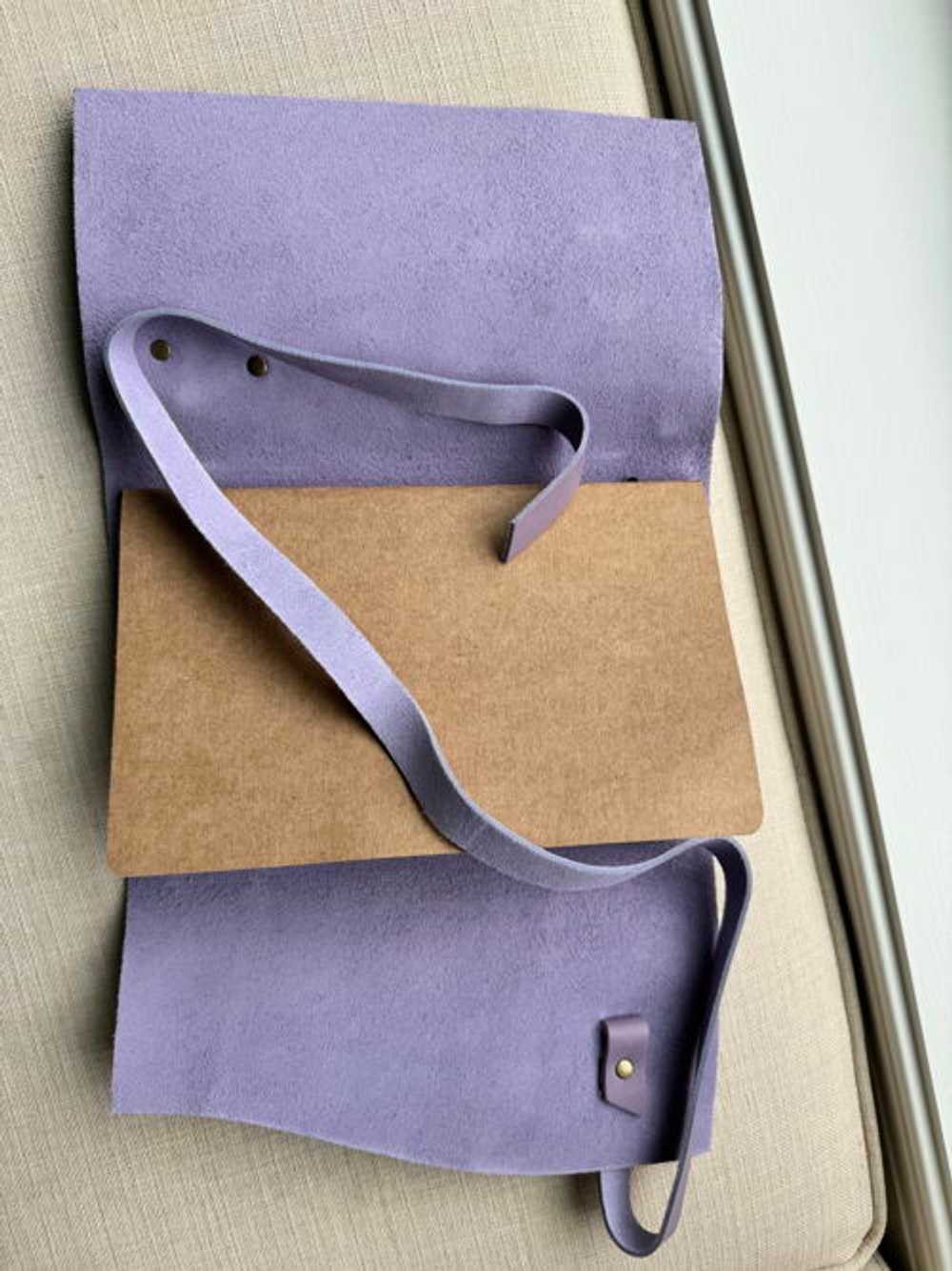 Portland Leather Medium Wrap Journal - Lavender - image 3