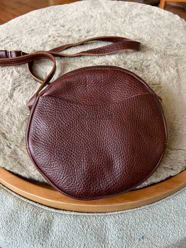 Portland Leather Circle Crossbody