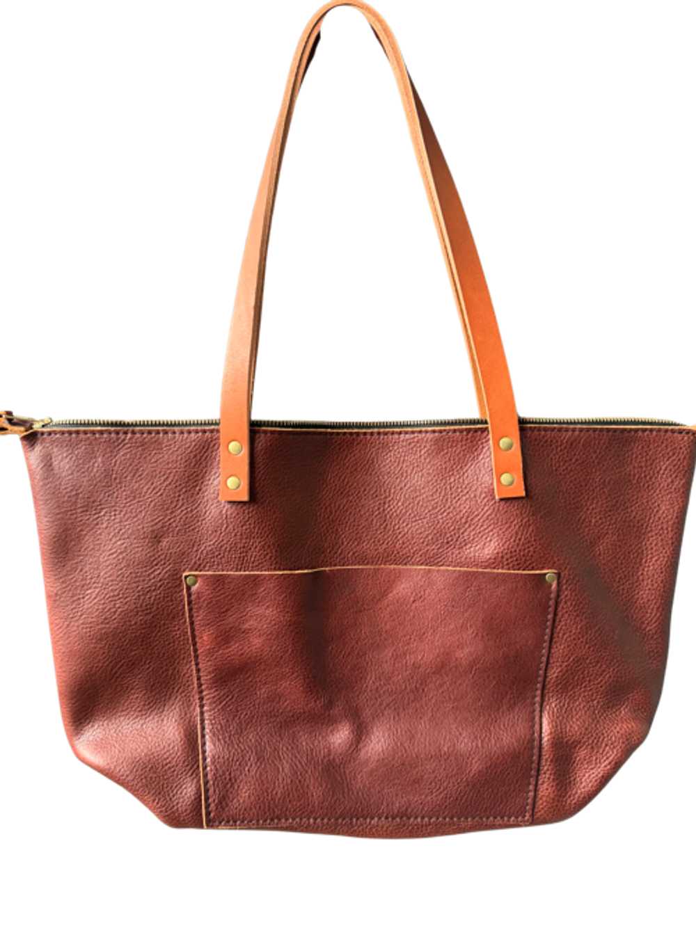 Portland Leather Leather Tote Bag - image 4