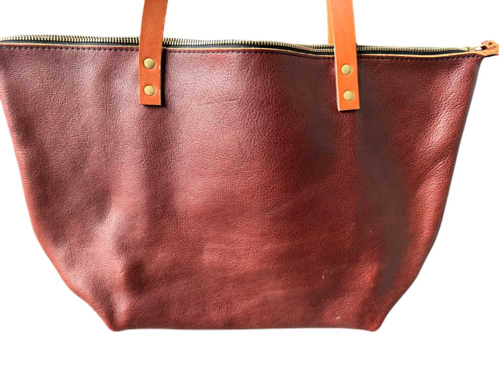 Portland Leather Leather Tote Bag - image 5