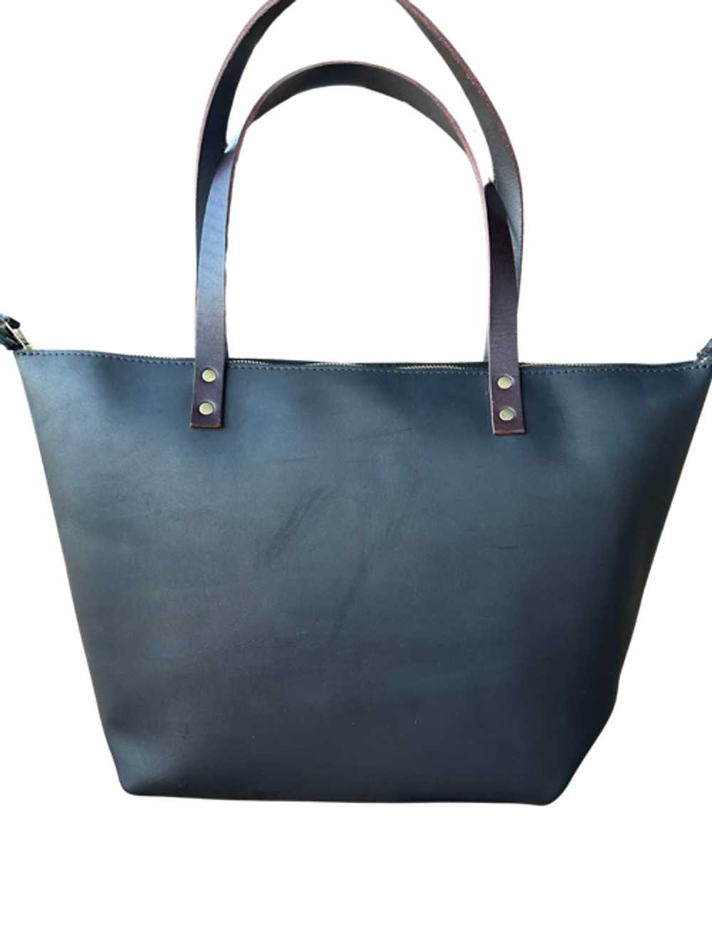 Portland Leather 'Almost Perfect' Zipper Tote - image 4