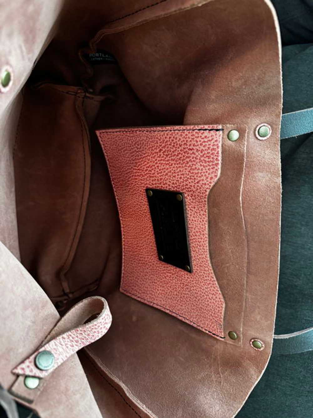 Portland Leather Leather Tote Bag - image 5