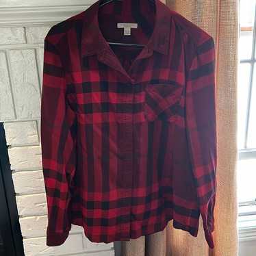 Burberry Brit button down signature plaid