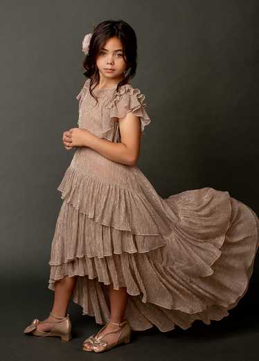 Joyfolie Angelina Dress in Rosegold