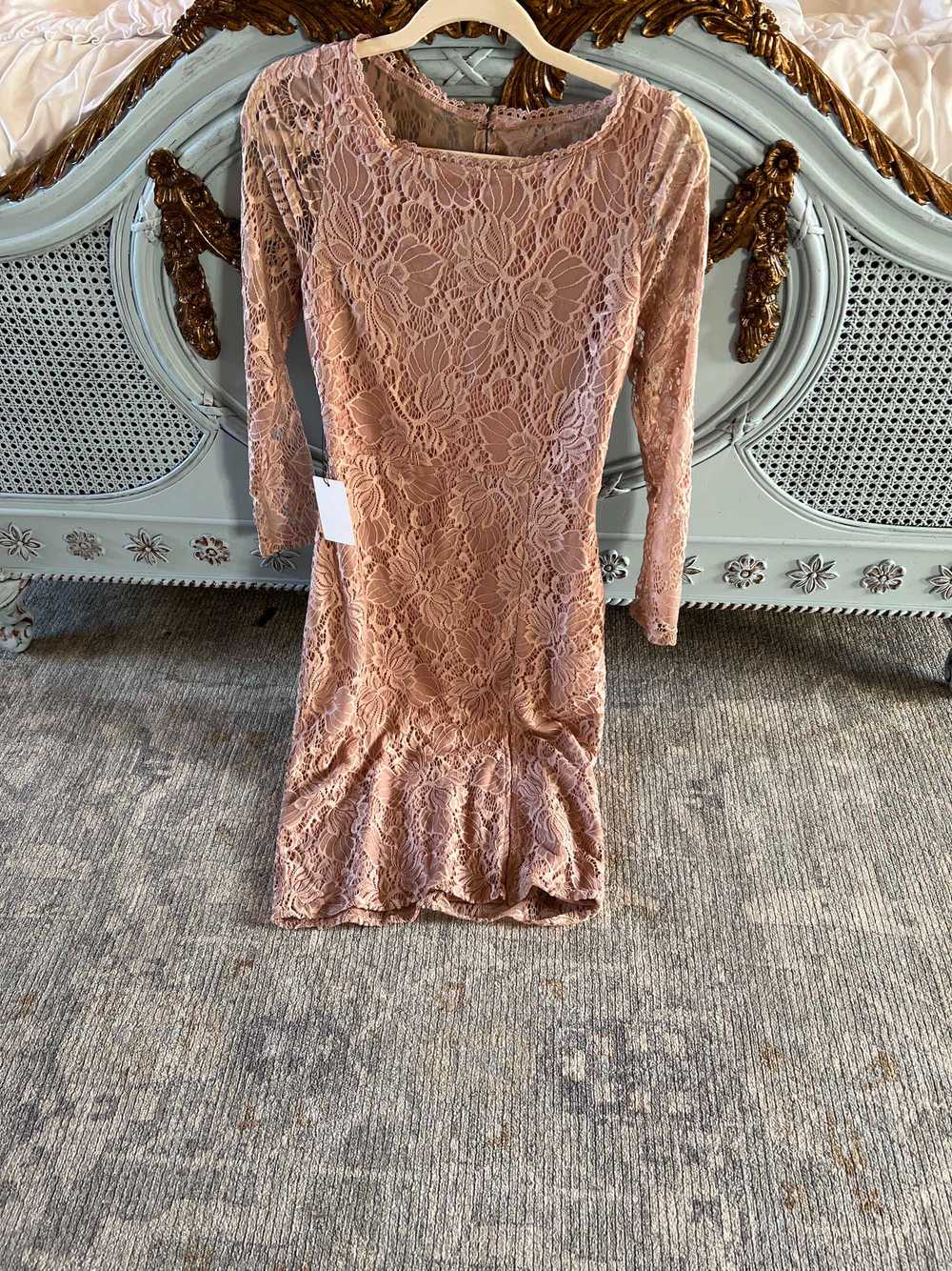 Joyfolie Iman Dress in Nude Pink - image 3