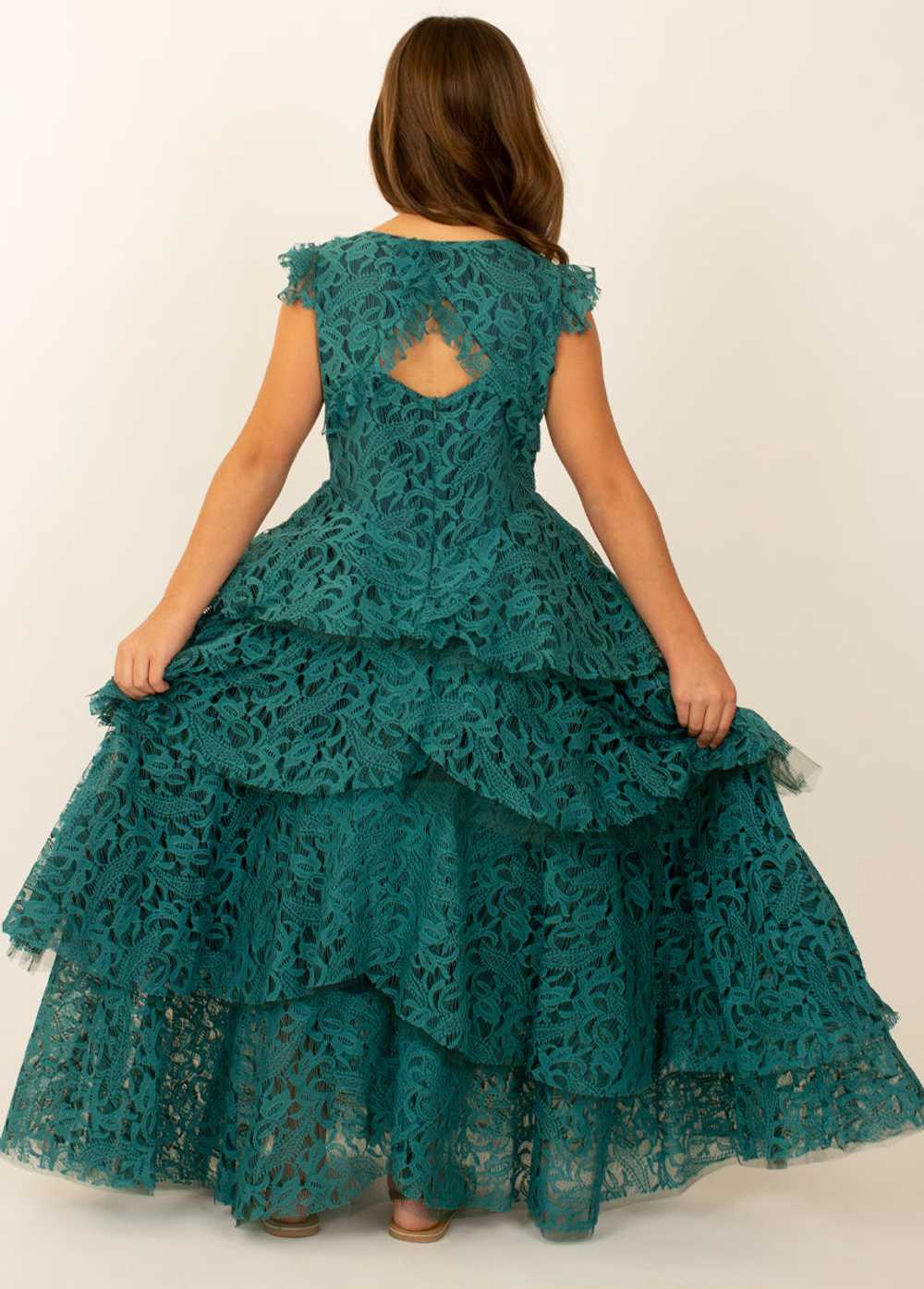 Joyfolie Azalea Dress in Teal - image 3