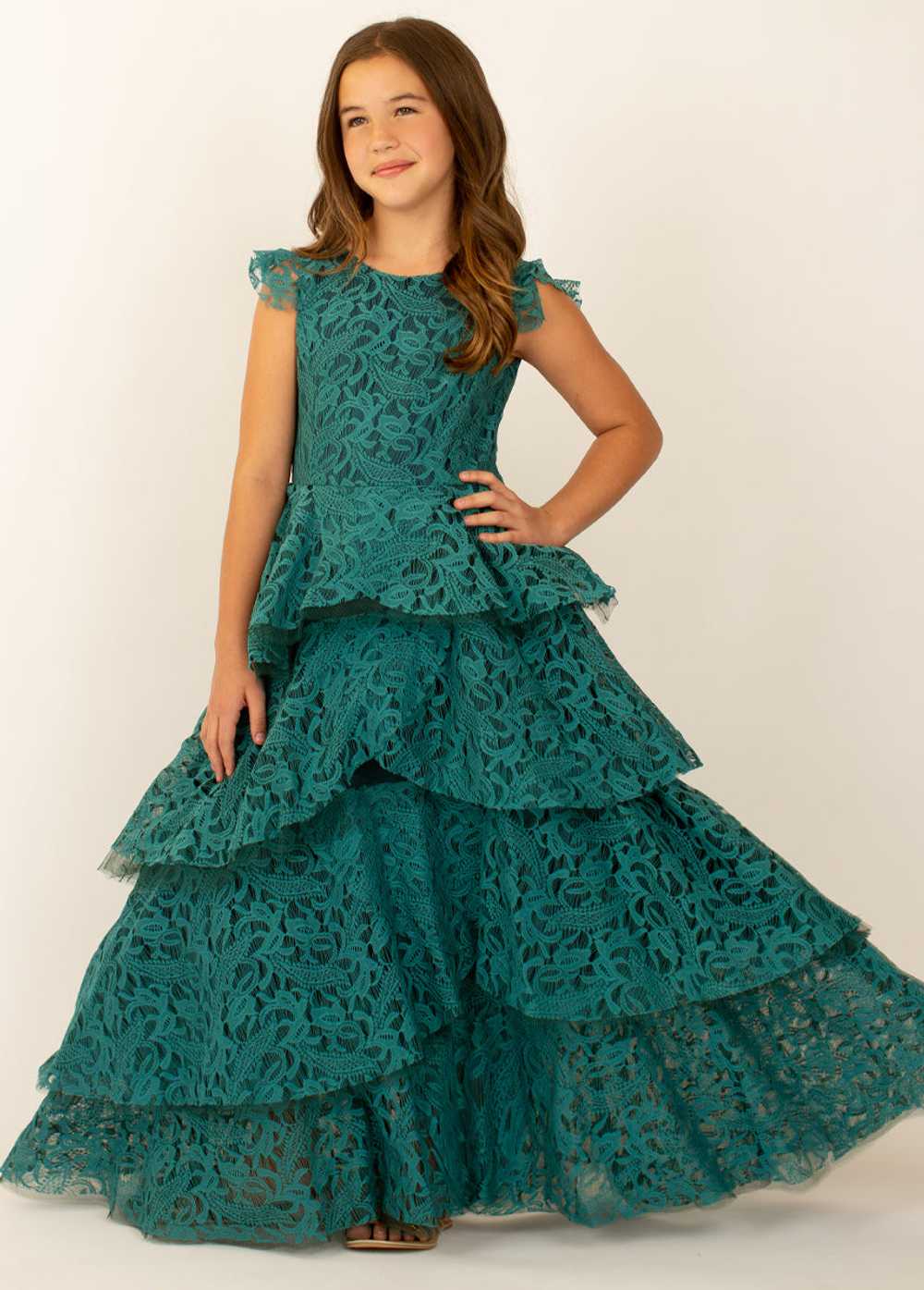 Joyfolie Azalea Dress in Teal - image 5