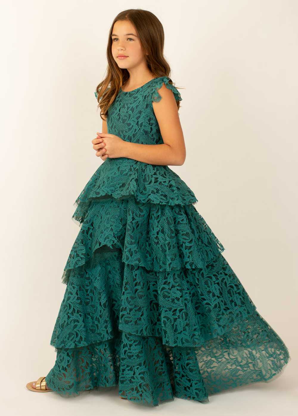 Joyfolie Azalea Dress in Teal - image 6