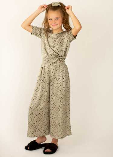 Joyfolie Mari Sleep Set in Taupe Dot