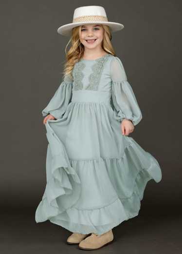 Joyfolie Ellen Dress in Sea Mist