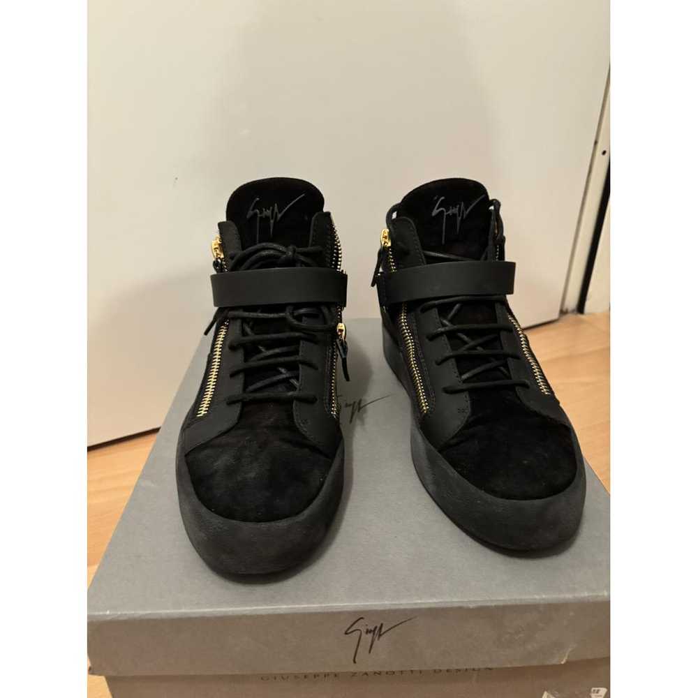 Giuseppe Zanotti Coby leather high trainers - image 5