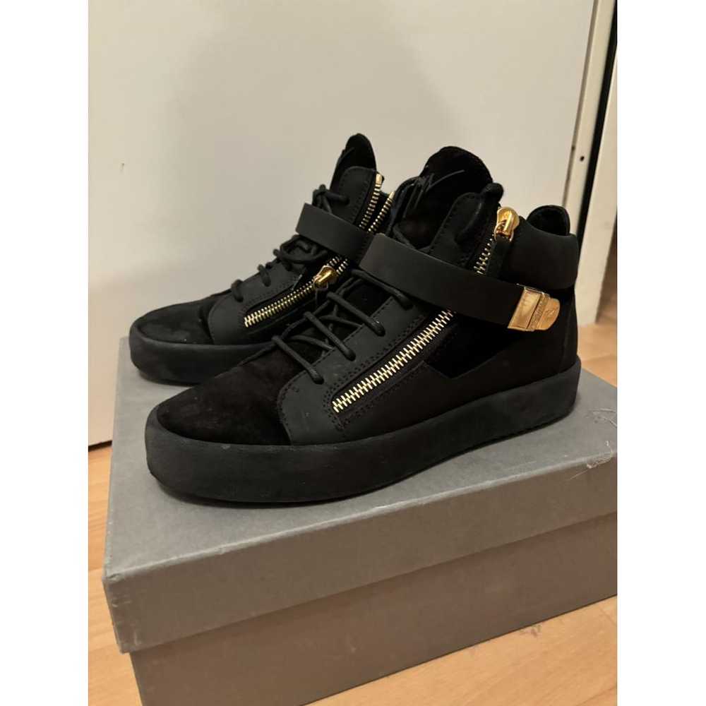 Giuseppe Zanotti Coby leather high trainers - image 6