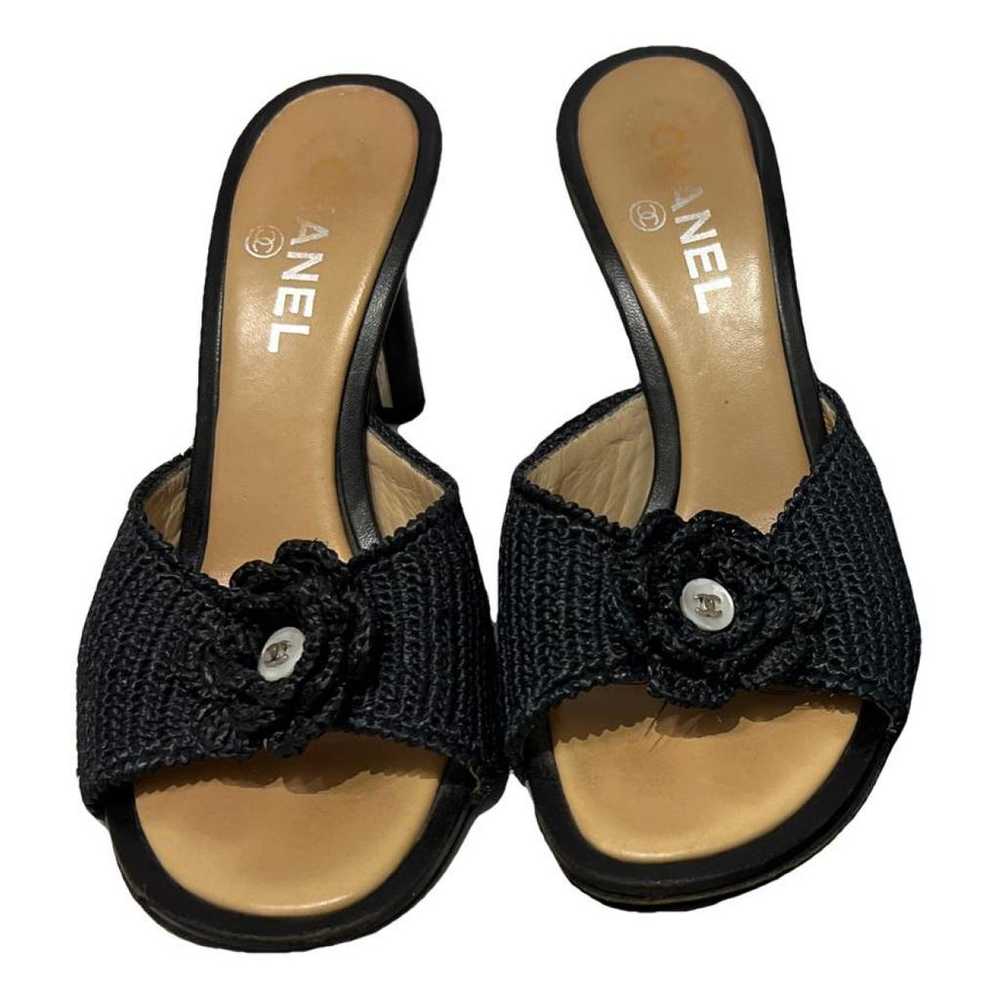 Chanel Tweed mules & clogs - image 1