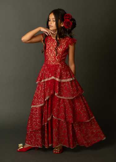 Joyfolie Azalea Dress in Scarlet