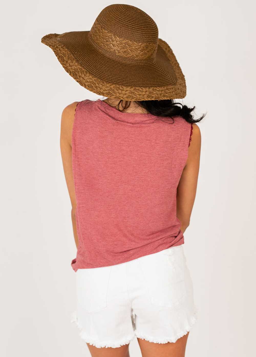 Joyfolie Fenna Top in Heather Mesa Rose - image 3