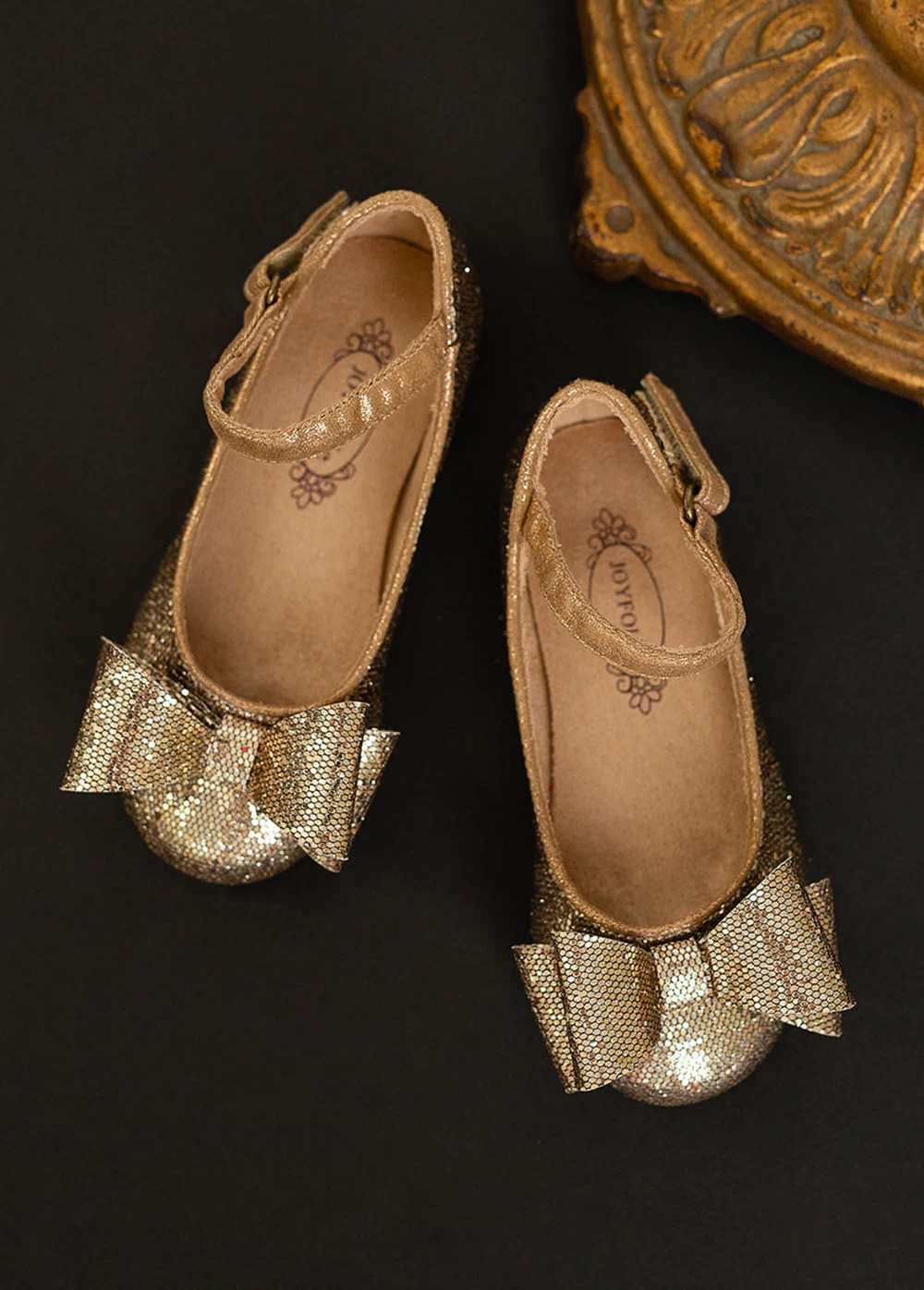 Joyfolie Miriam Flat in Gold - image 2