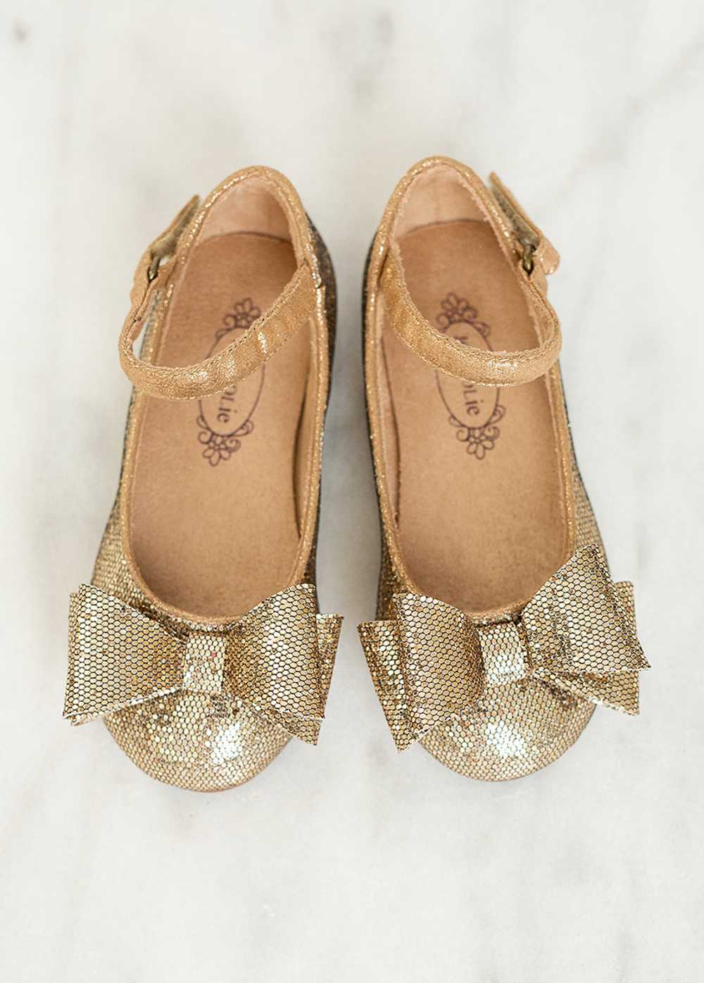 Joyfolie Miriam Flat in Gold - image 7