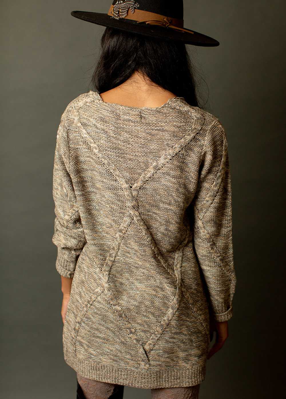 Joyfolie Mirren Sweater in Heather Taupe - image 3