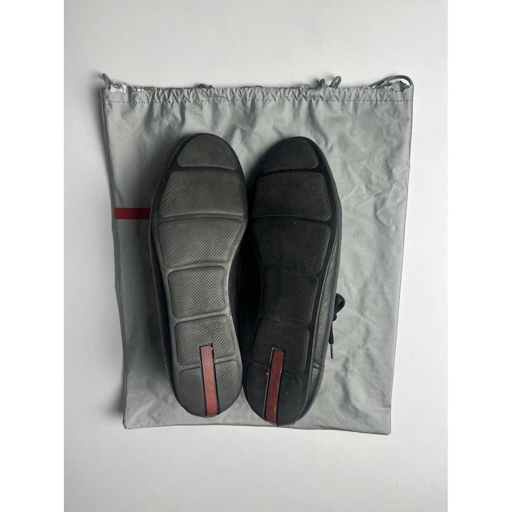 Prada Leather low trainers - image 5