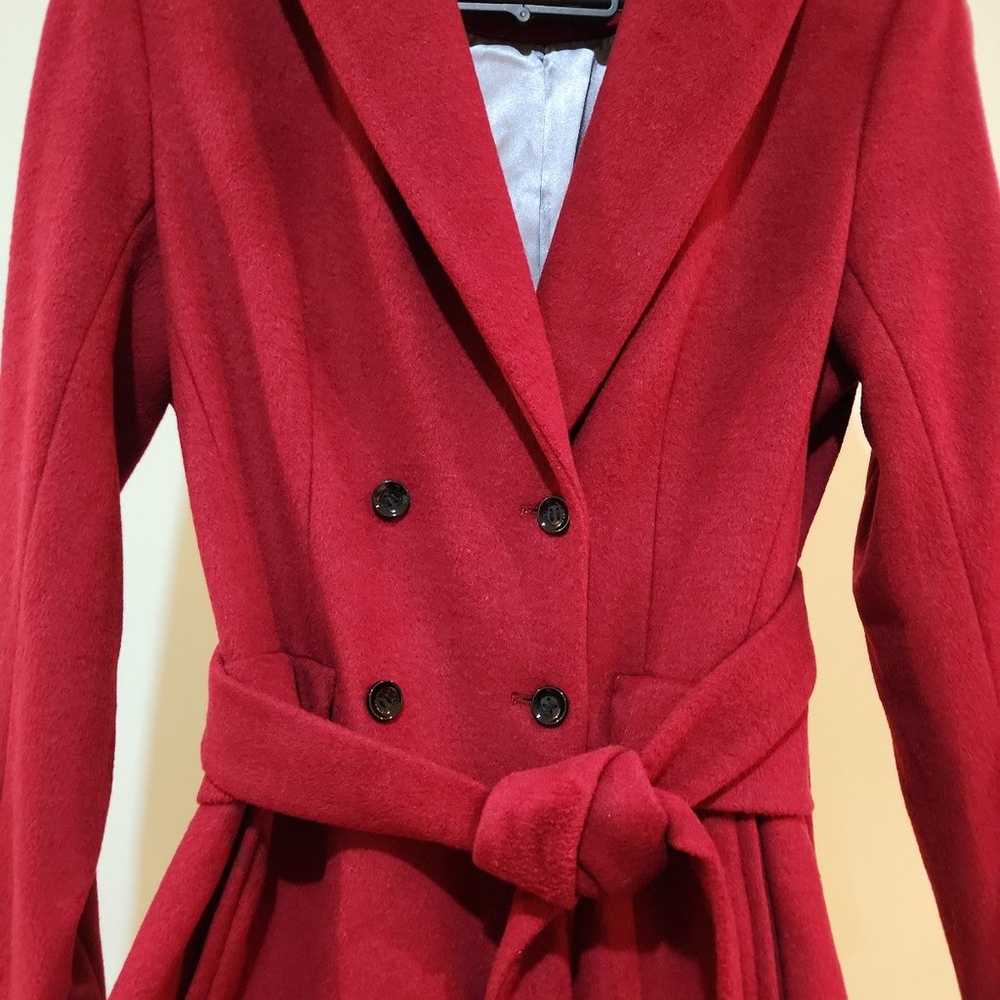 Calvin Klein Premium wool belt coat. Size 10. Ric… - image 2