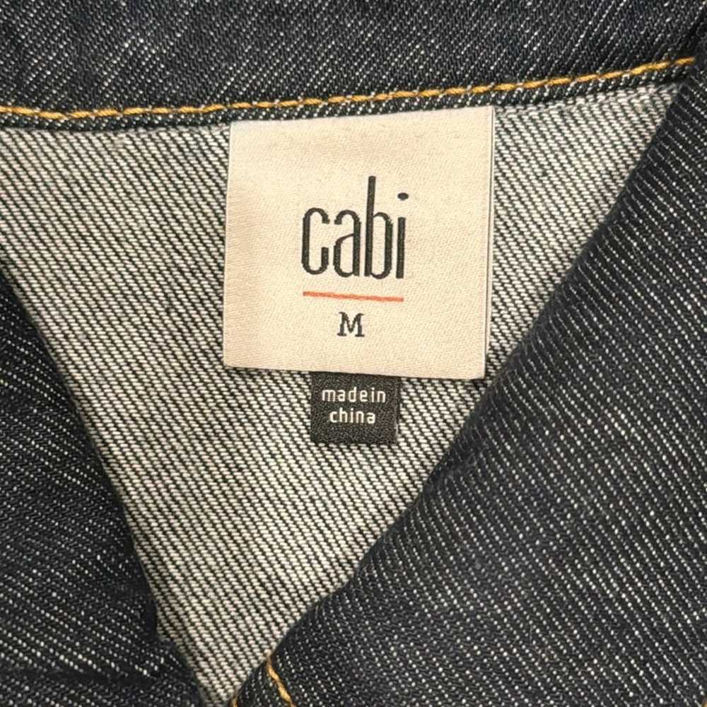 Cabi Women's Freedom Jacket Denim Indigo Size M - image 6