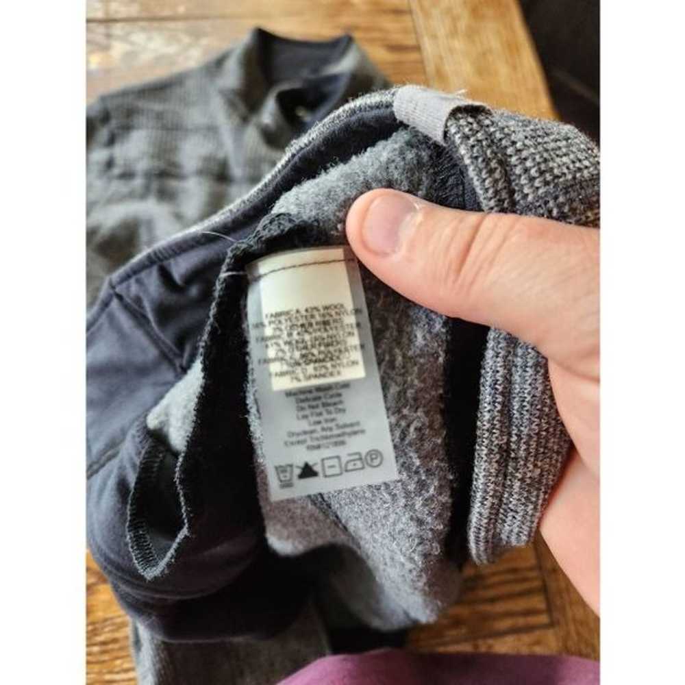Title Nine Swacket Wool Blend Sweater Jacket Full… - image 4