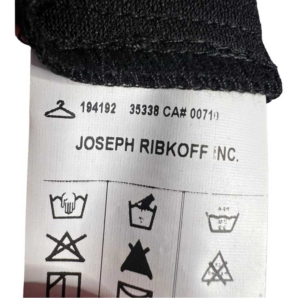 NWOT Joseph Ribkoff Black 161150 Short Waisted Bu… - image 12