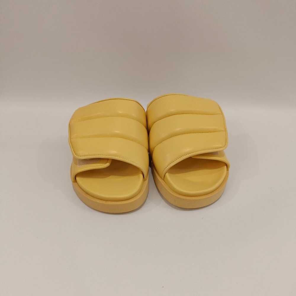 Gia Borghini Leather flip flops - image 2