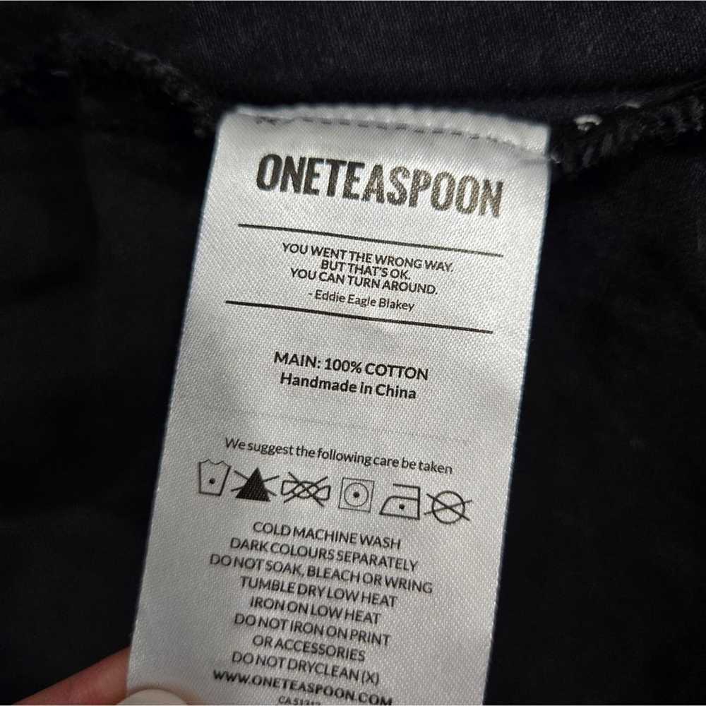Oneteaspoon Denim Ruffle Jacket  sz L - image 3