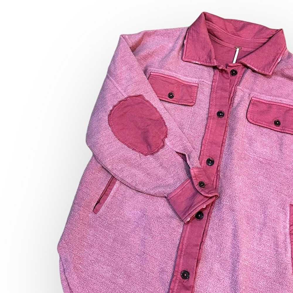 Free People Ruby Sweetheart Jacket Oversized Patc… - image 2