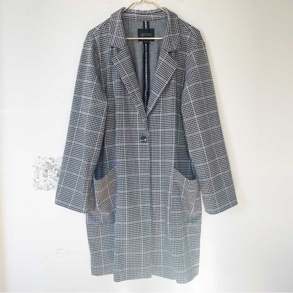 NWOT Sanctuary Black and White Houndstooth Plaid … - image 4
