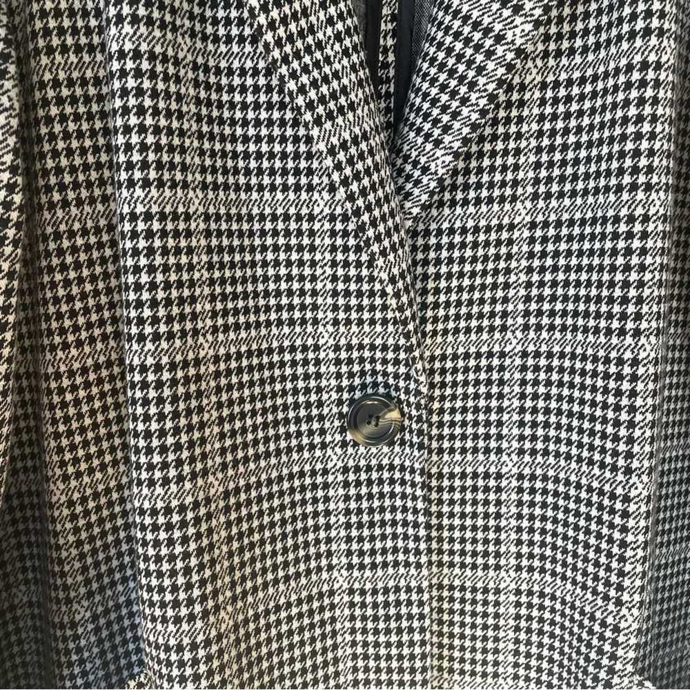 NWOT Sanctuary Black and White Houndstooth Plaid … - image 6