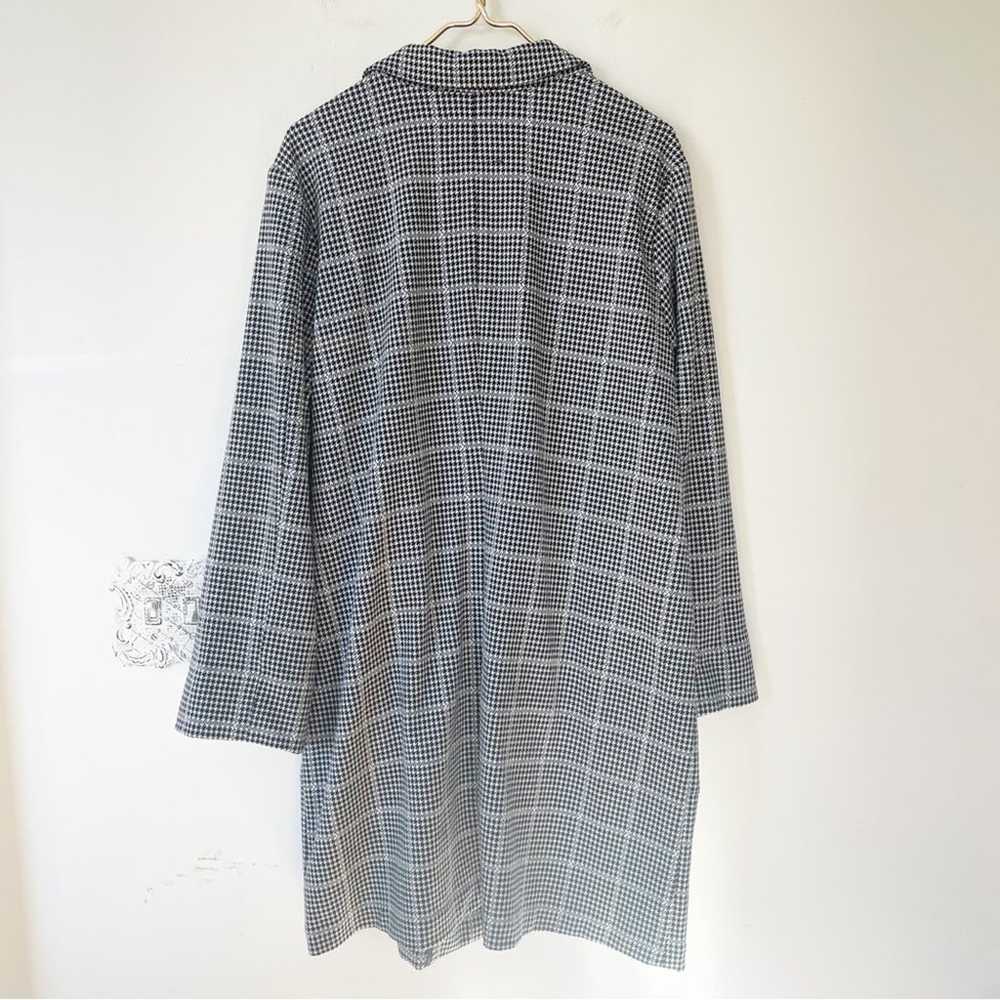 NWOT Sanctuary Black and White Houndstooth Plaid … - image 7