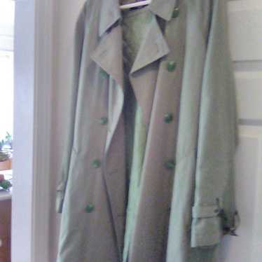 Ladies New York & Co. Pale Green Car Coat (XL) - image 1