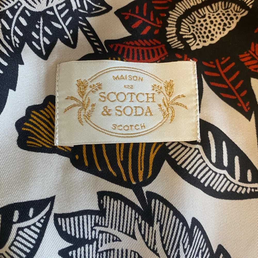 Scotch & Soda Women Reversible Flower/ Blue Cheet… - image 9
