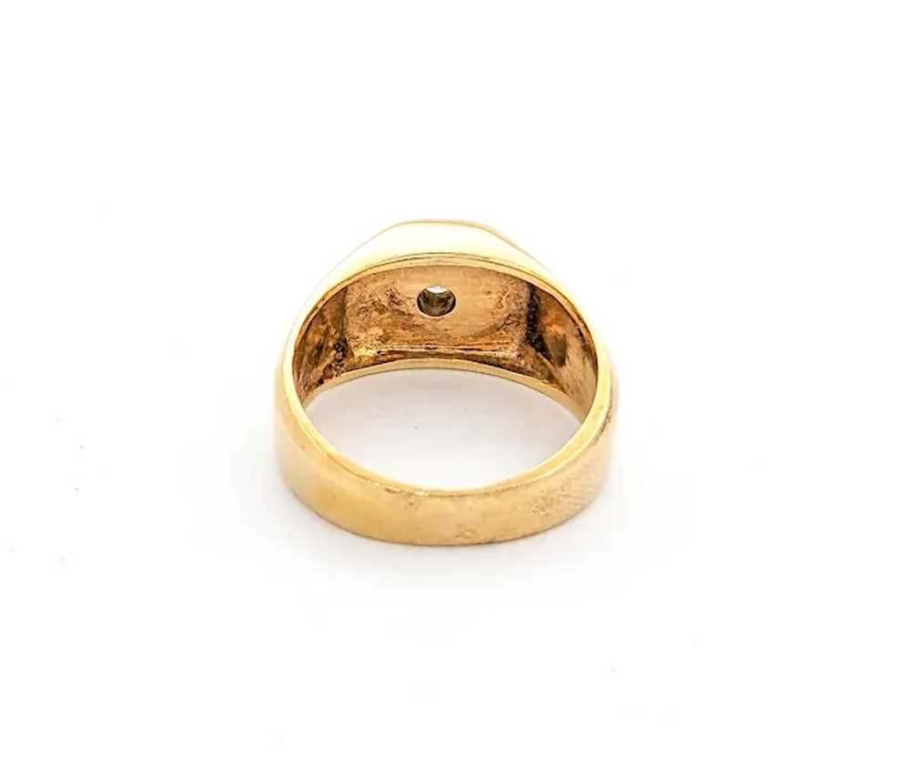 Diamond Ring In Yellow Gold - image 10