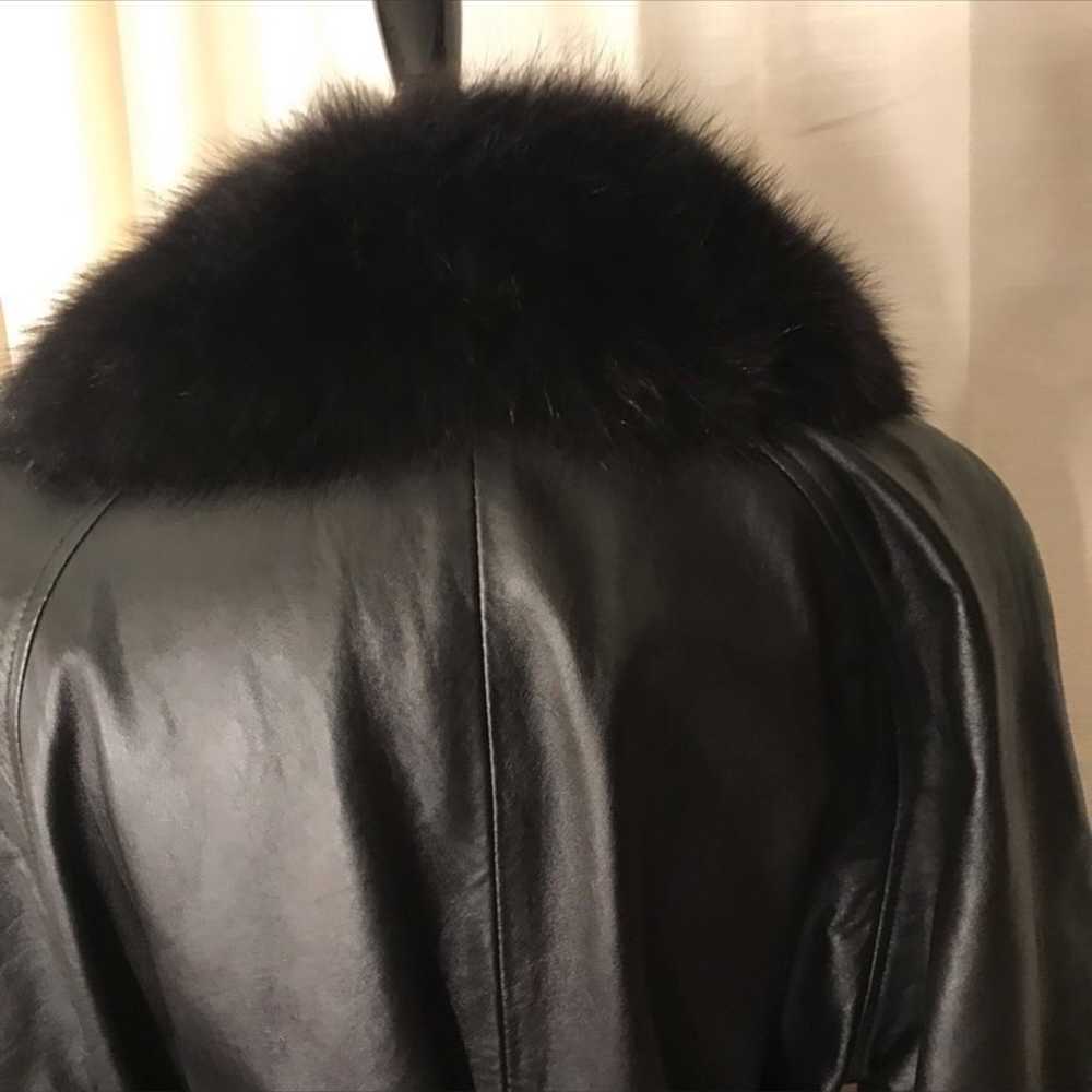 Leather Coat - image 2