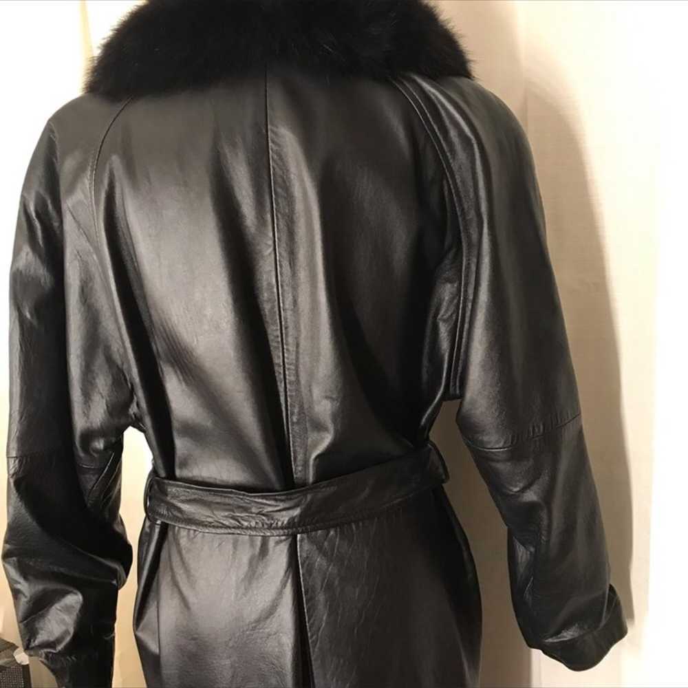 Leather Coat - image 3