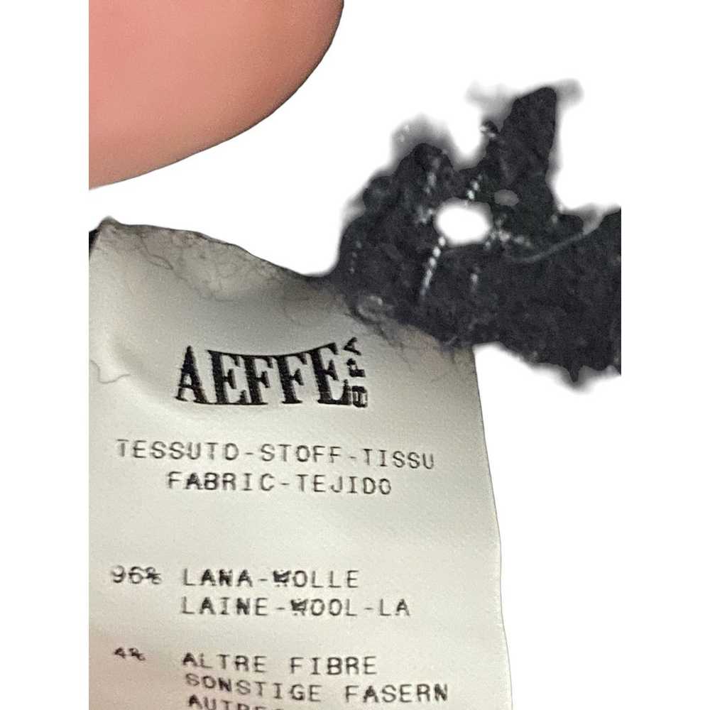 Moschino Aeffe Spa Tweed Wool Blend Jacket Snap F… - image 5