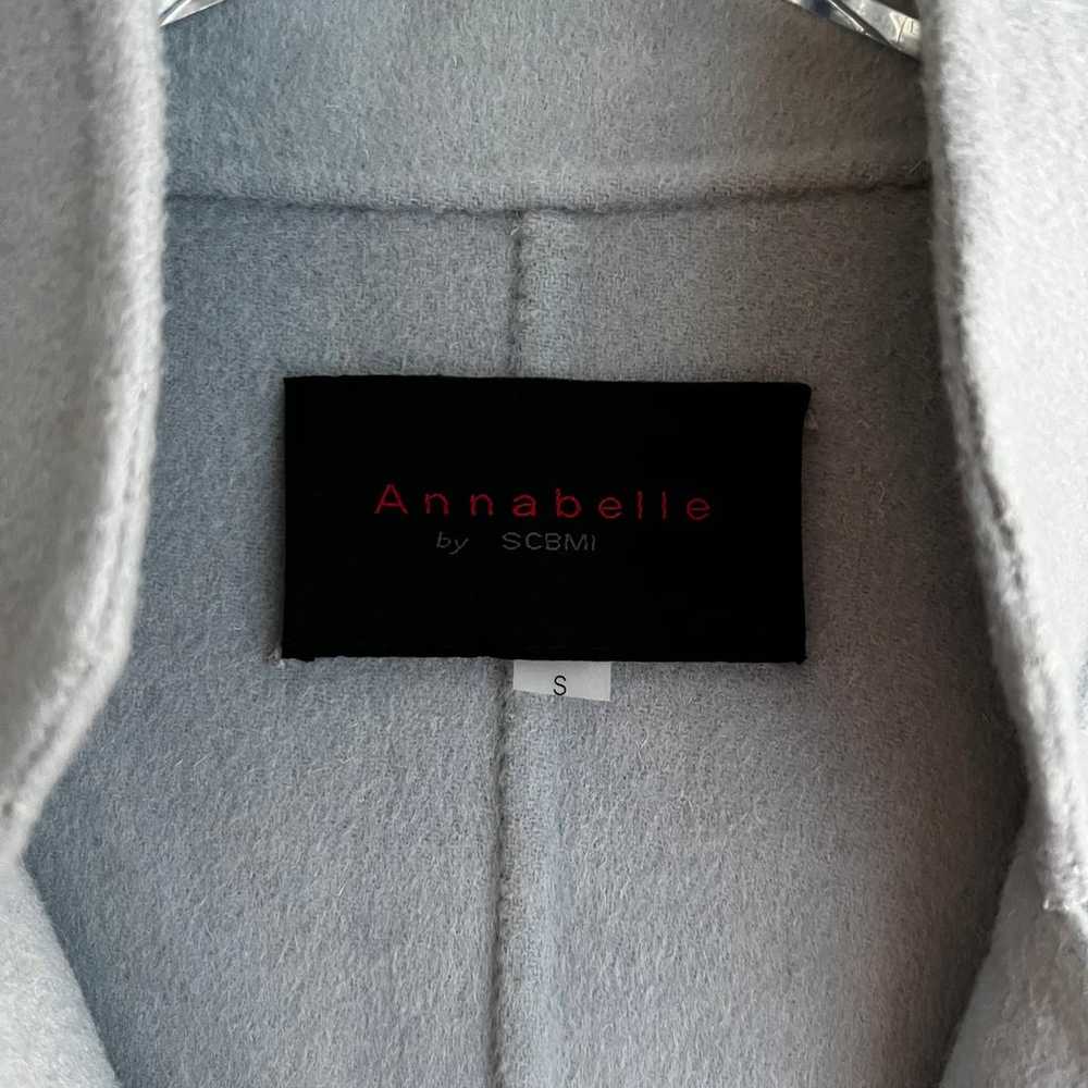 Annabelle Fox Fur Australian Wool Belted Longline… - image 8