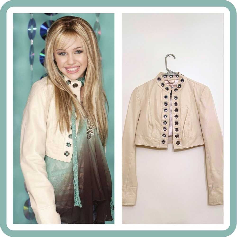 Hannah Montana Season 1 Leather Jacket - image 1